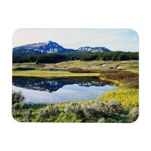 Ímã Wyoming, Montanhas Rochosas, Um pico de montanha