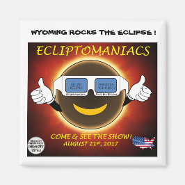 Imã Wyoming Rocks O Magnet Eclipse