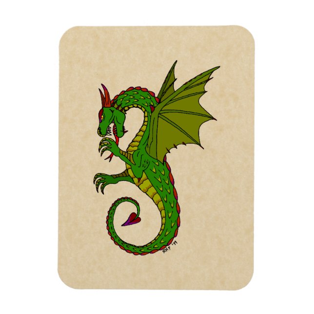 Ímã Wyvern (Vertical)