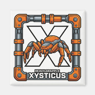 Imã X é para Xysticus (Aranha-Caranga) – ABC ao estilo
