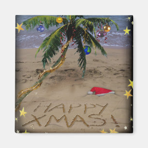 Imã X-mas tropical