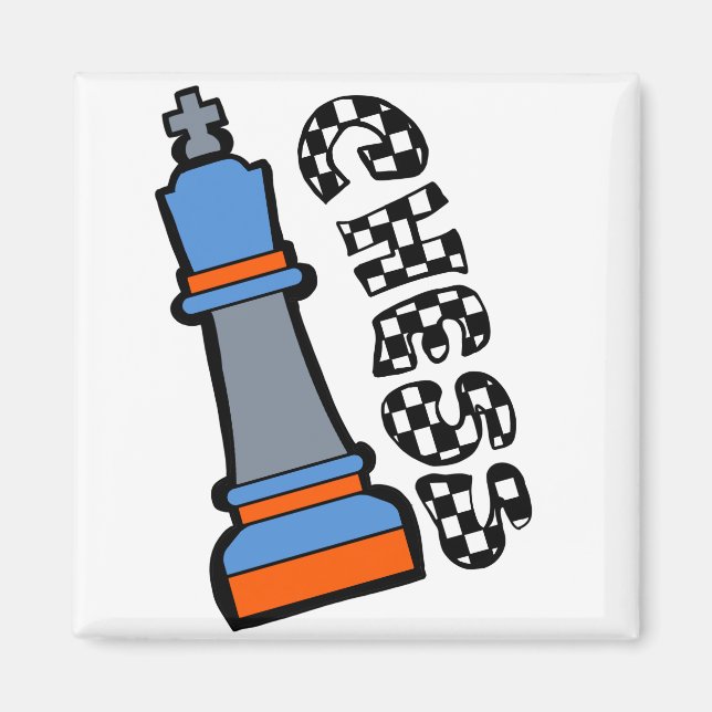 Imã xadrez (Frente)