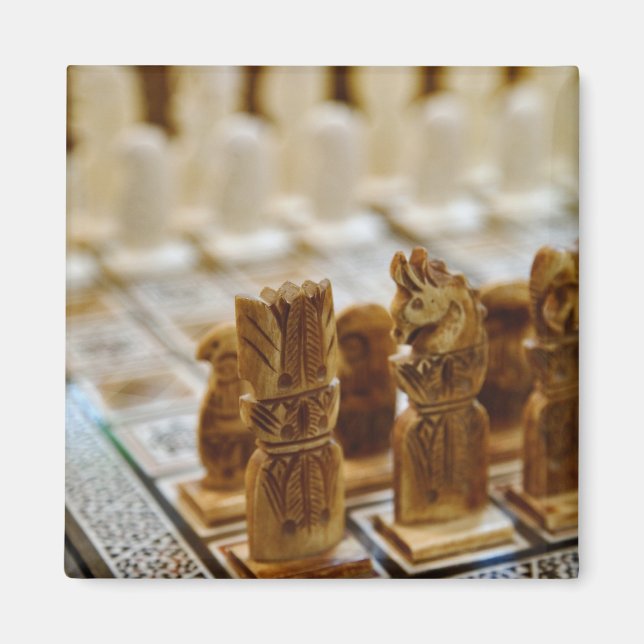 Imã Xadrez à venda, Khan el Khalili Bazaar, (Frente)