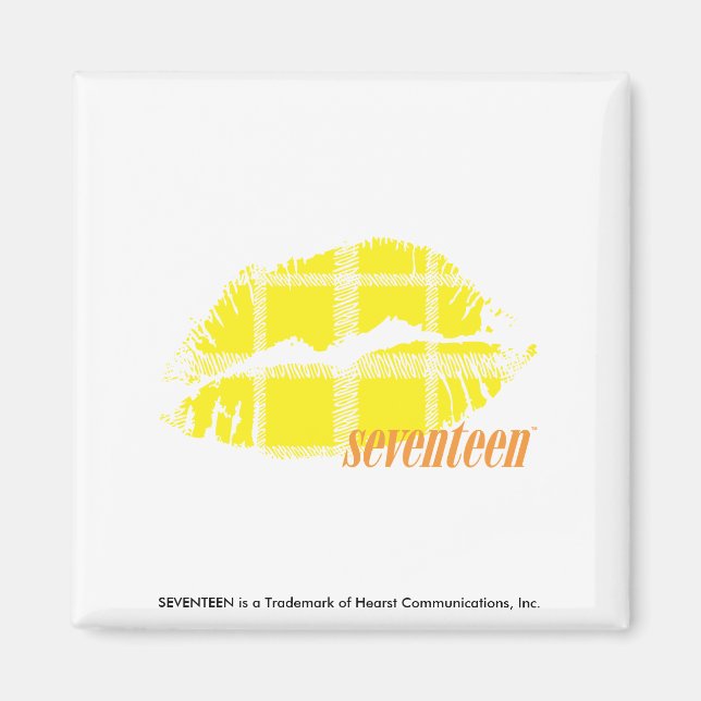 Imã Xadrez amarelo (Frente)