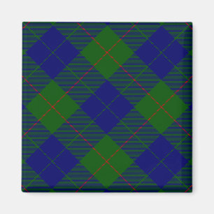 Imã Xadrez azul-tartã-barclay