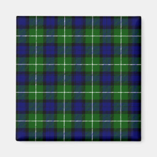 Imã Xadrez azul-tartan
