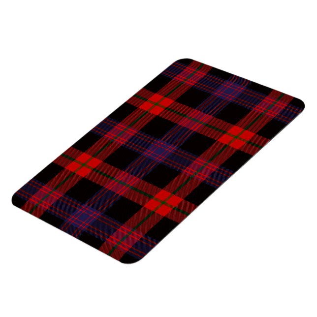 Ímã Xadrez Brown Scottish Clan Tartan (Left Side)