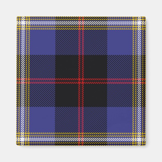 Imã Xadrez do Scottish Clan Hill Tartan (Frente)