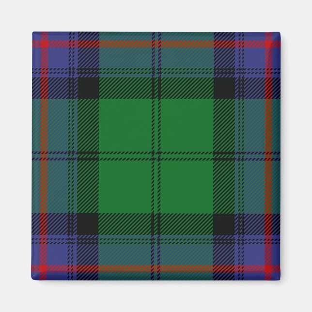 Imã Xadrez escocesa Clan Armstrong Tartan (Frente)