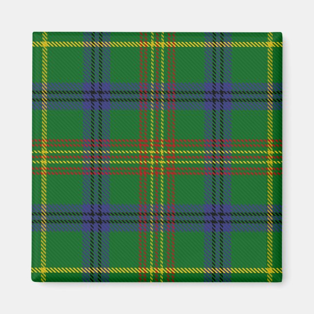 Imã Xadrez Escocesa Clan Holmes Tartan (Frente)