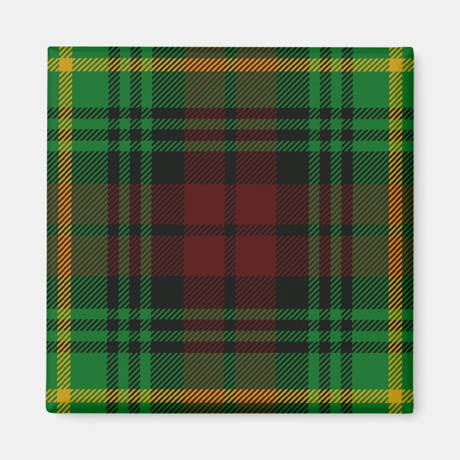 Imã Xadrez escocesa Clan Martin Tartan (Frente)