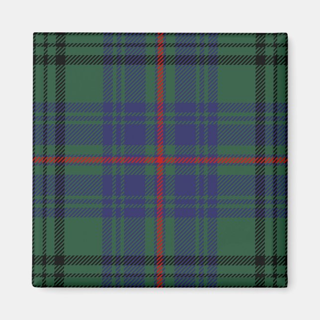Imã Xadrez escocesa Clan Walker Tartan (Frente)
