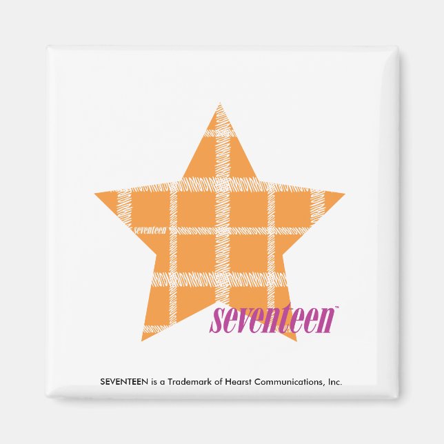 Imã Xadrez Laranja 2 (Frente)