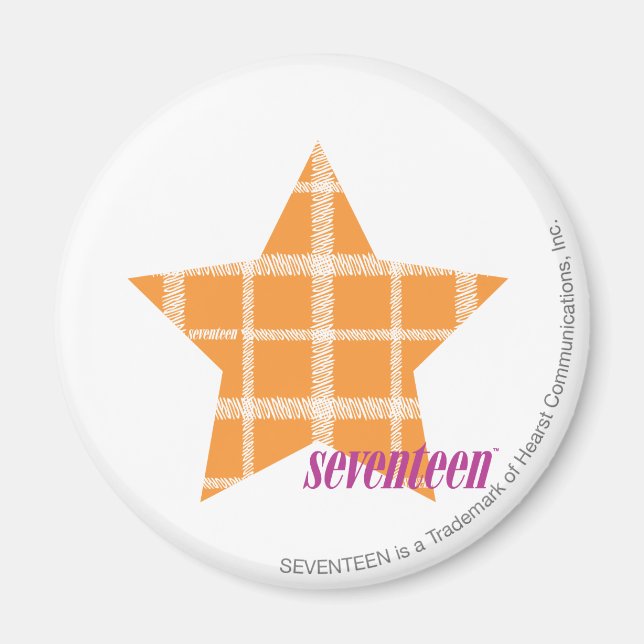 Imã Xadrez Laranja 2 (Frente)