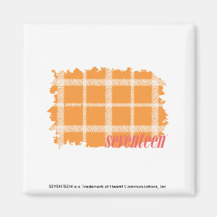 Imã Xadrez Laranja 3