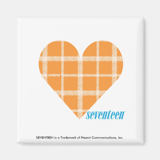 Imã Xadrez Laranja 4 (Frente)