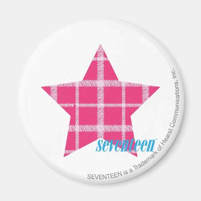 Imã Xadrez Magenta 3 (Frente)