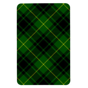 Ímã Xadrez verde MacArthur tartan