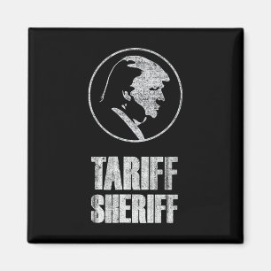 Imã Xerife de Tarifa Engraçado Presidente Trump Sátira