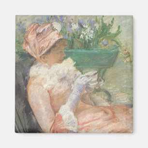 Imã Xícara de chá por Mary Cassatt, Impressionismo v