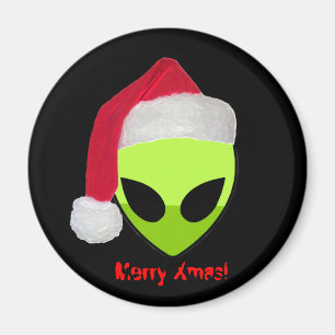 Imã Xmas da alienígena!