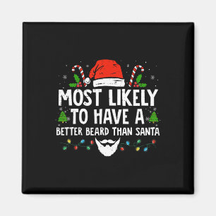 Imã Xmas Divertidos Provavelmente Têm Uma Barba Melhor