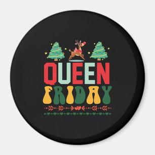 Imã Xmas Gift Queen Sexta-feira