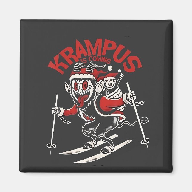 Imã Xmas Gruss Vom Krampus (Frente)