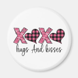 Imã Xoxo Hugs e Kisses