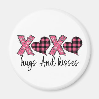 Imã Xoxo Hugs e Kisses