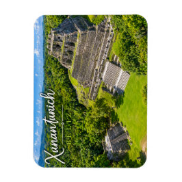 Ímã Xunantunich Belize sítio arqueológico maia