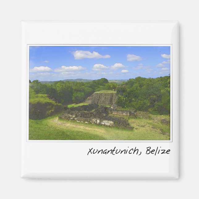 Imã Xunantunich Mayan Ruin em Belize (Frente)