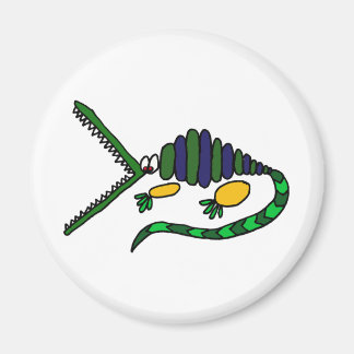 Imã XX- Arte Crocodilo Funky
