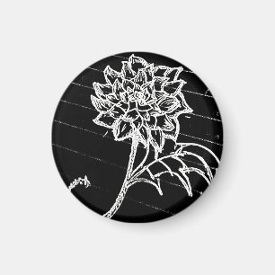 Imã yaie rosas negras flor goth emo   