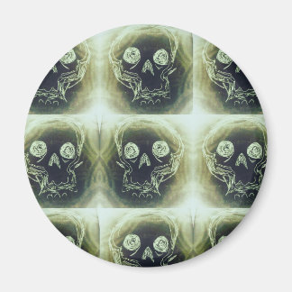 Imã yaie Skull 666 chaveiro