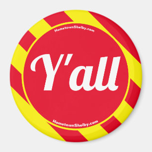 Imã Yall Red/Yellow Magnet
