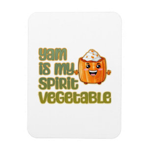 Ímã Yam É Meu Espírito Vegetal Clássico