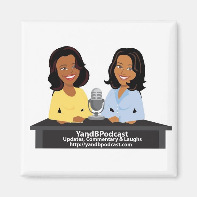 Imã YandBPodcast Magnet (Frente)