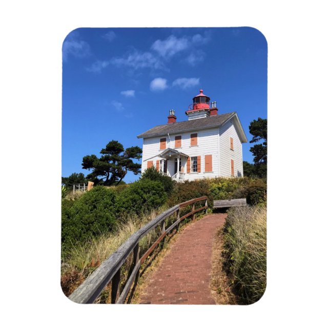 Ímã Yaquina Bay Lighthouse, Newport, Oregon (Vertical)