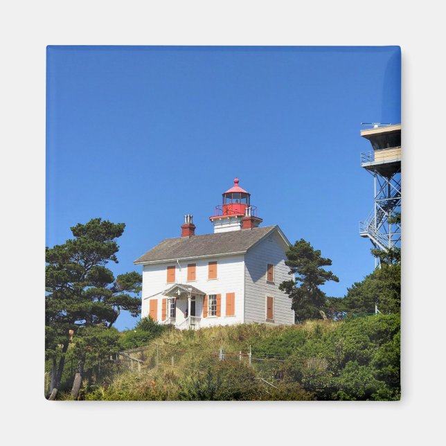 Imã Yaquina Bay Lighthouse, Newport, Oregon (Frente)