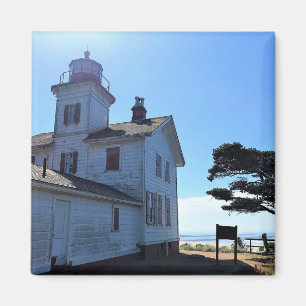 Imã Yaquina Bay Lighthouse, Newport, Oregon