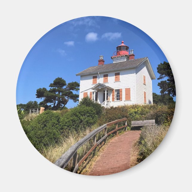 Imã Yaquina Bay Lighthouse, Newport, Oregon (Frente)