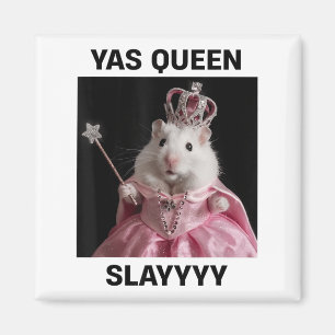 Imã Yas Queen Slay Rat Meme Women Girls Slay Queen _1
