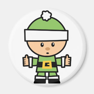 Imã Yay For Color Xmas Character - Elf