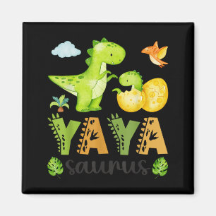 Imã Yaya Saurus T-Rex Dinossauro Correspondente Dia da