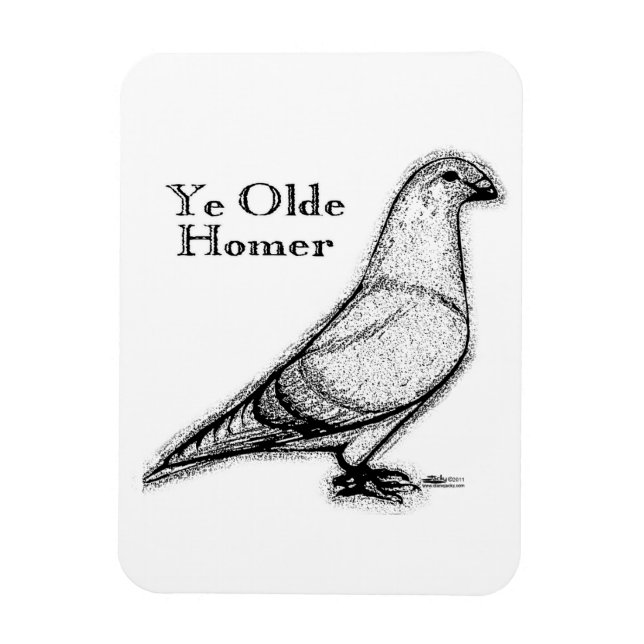 Ímã Ye Olde Homer (Vertical)