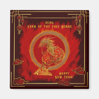Imã Year of the Fire Horse , Happy Lunar New Year