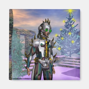 IMÃ YEAR'EVE NOVO DE UM CYBORG DEIXADO CAIR DO FUTURO