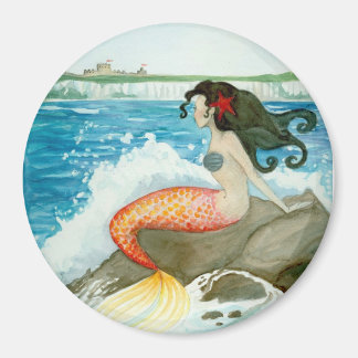 Imã Yearning Little Smermaid Art Magnet