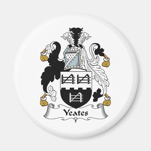 Imã Yeates Family Crest (Frente)
